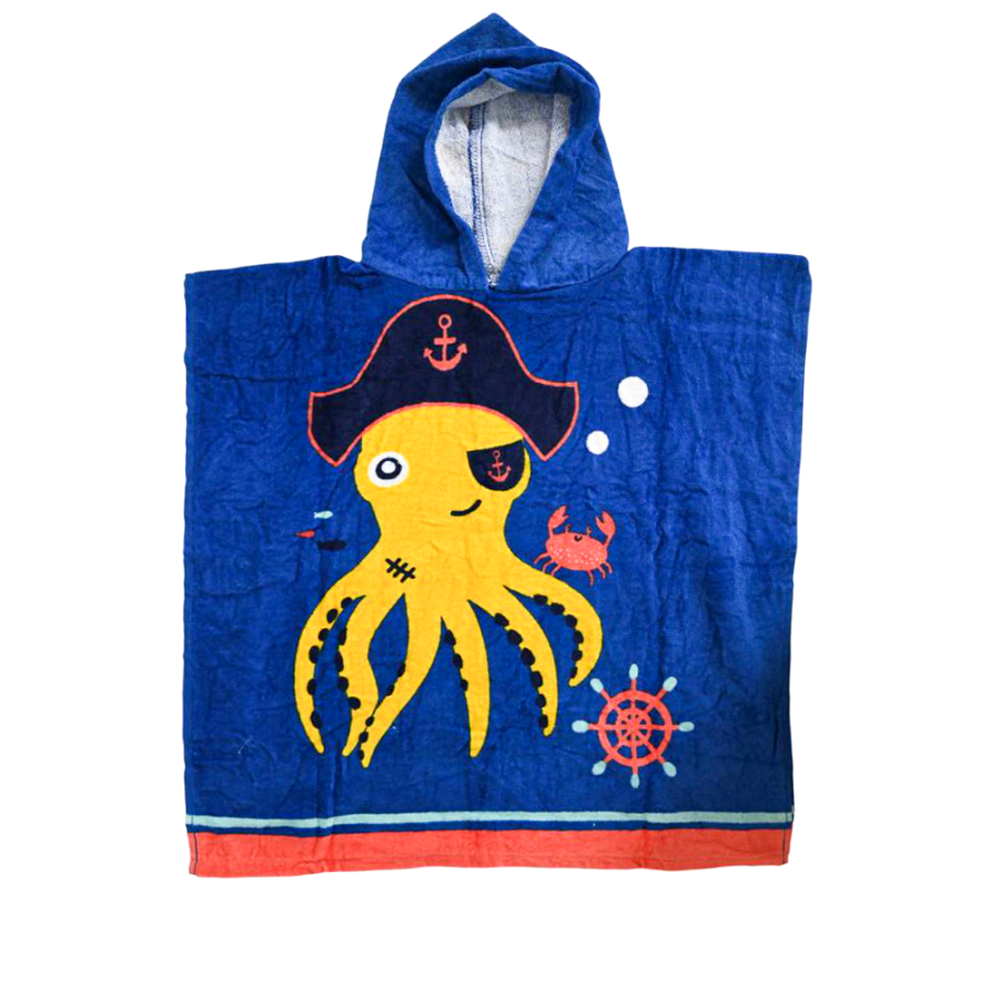 PEŠKIR ZA PLAŽU 60X120 DJEČIJI PONCHO
