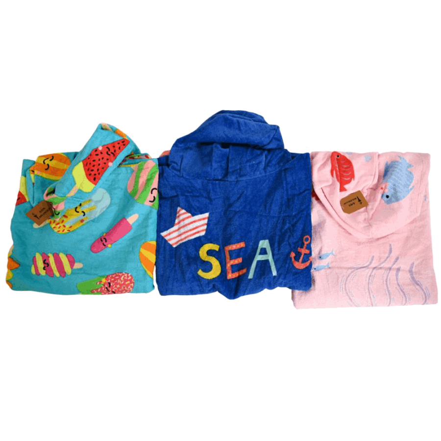PEŠKIR ZA PLAŽU 60X120 DJEČIJI PONCHO