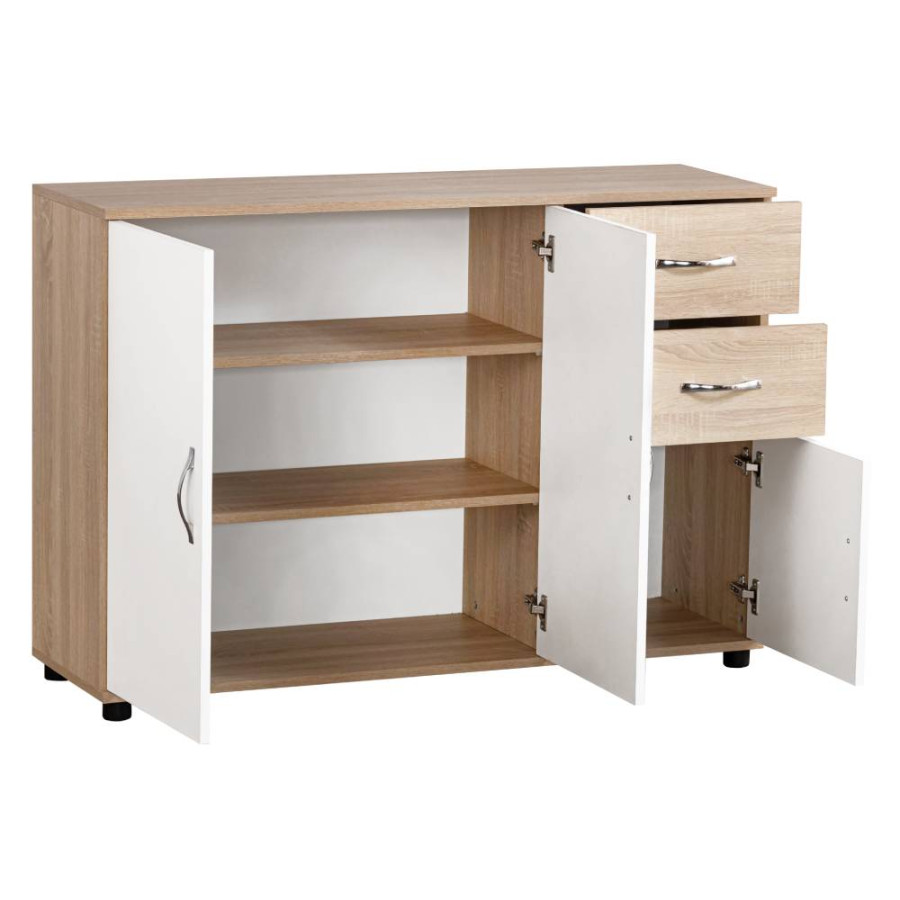 CIPELAR PAM 11 120X37X80 CM SONOMA-BIJELO