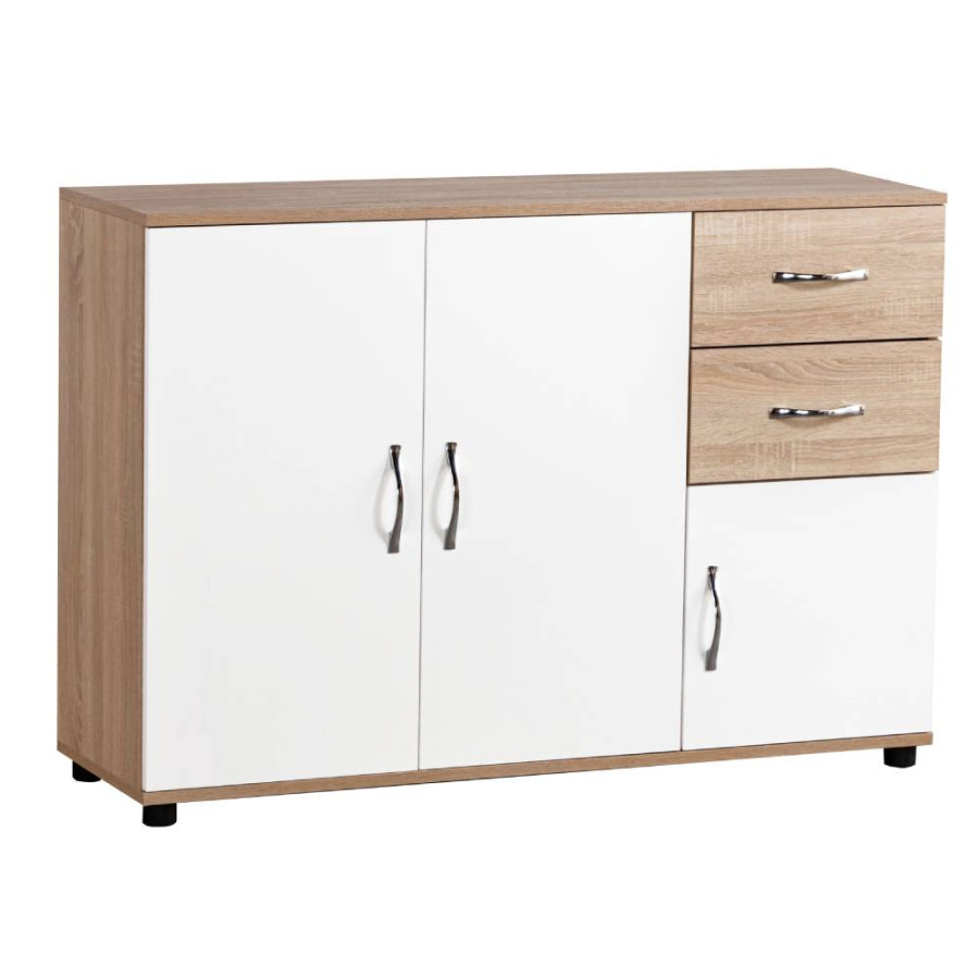 CIPELAR PAM 11 120X37X80 CM SONOMA-BIJELO
