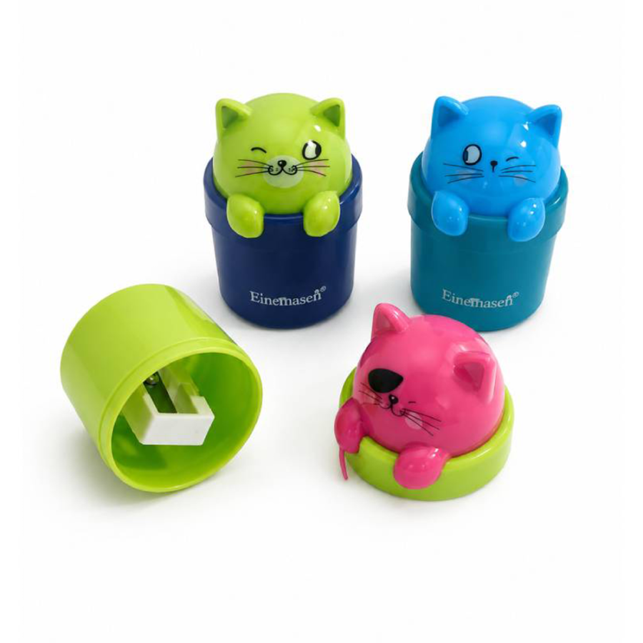 OŠTRILO SA KUĆIŠTEM JEDNODIJELNO CAT IN A BIN COLOR