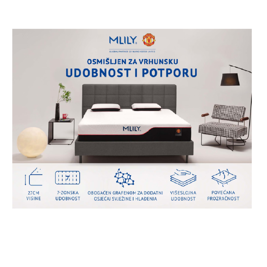 MLILY MADRAC 160X200  MATTRESS SUPREME II