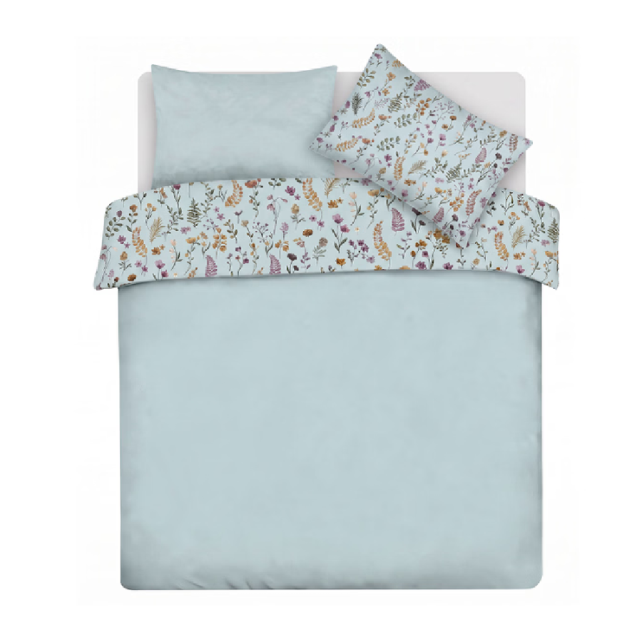 DORMEO POSTELJINA 200X200  NATURE BEDDING SET SKYBLUE