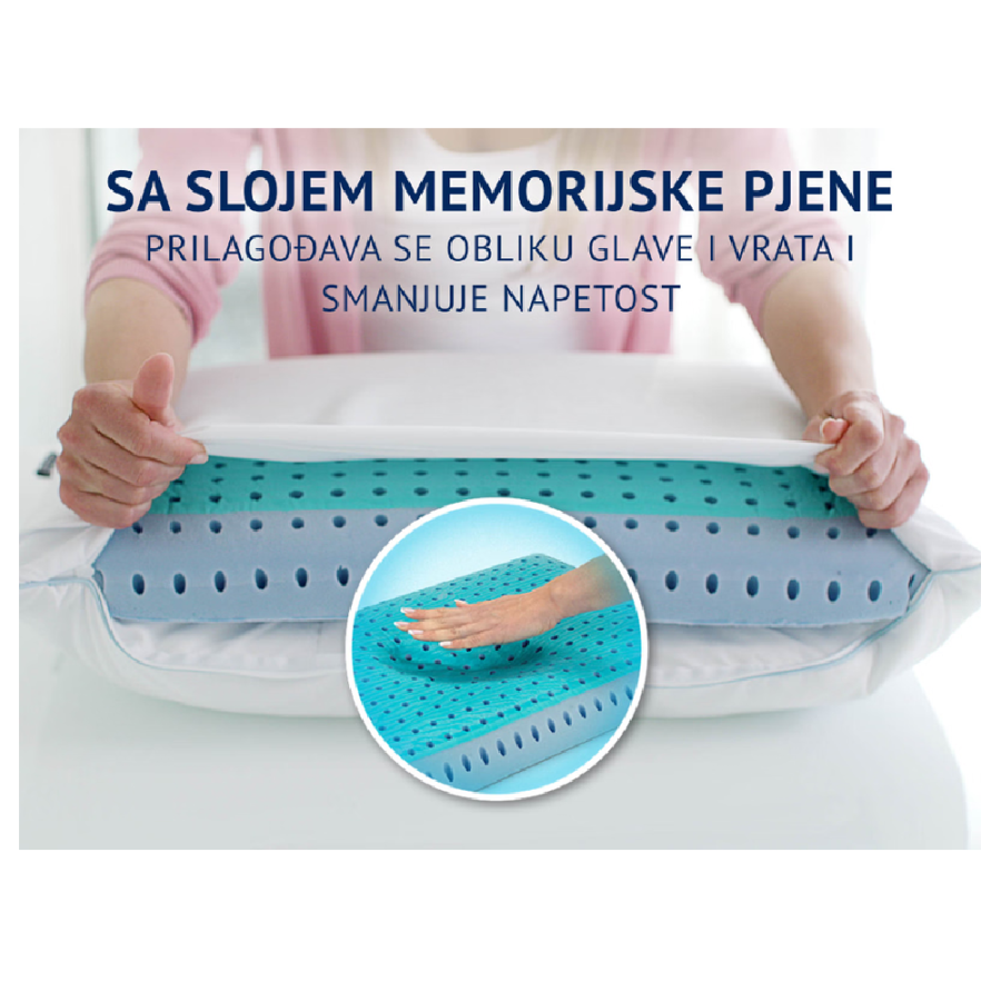 DORMEO JASTUK 50X70 2U1 COOLING PILLOW CLASSIC