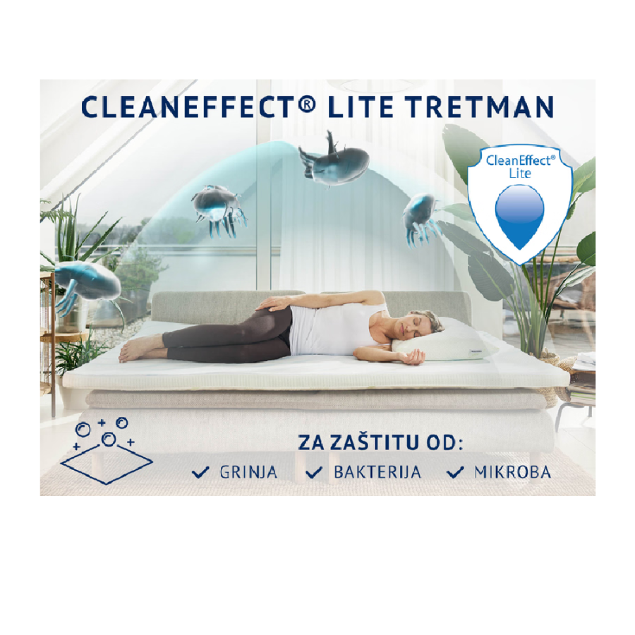 DORMEO NADMADRAC 80X200X5 2U1 ALOE VERA VITALIS TOPPER