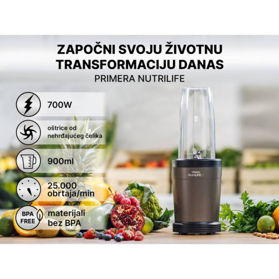 PRIMERA NUTRILIFE BLENDER 700W SIVI