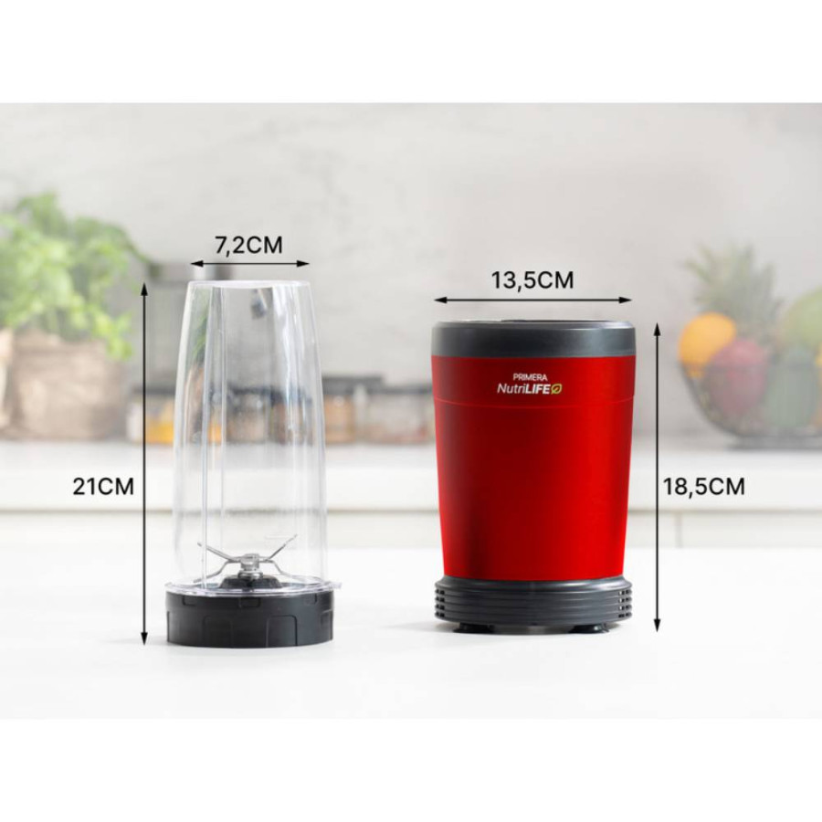 PRIMERA NUTRILIFE BLENDER 700W CRVENI