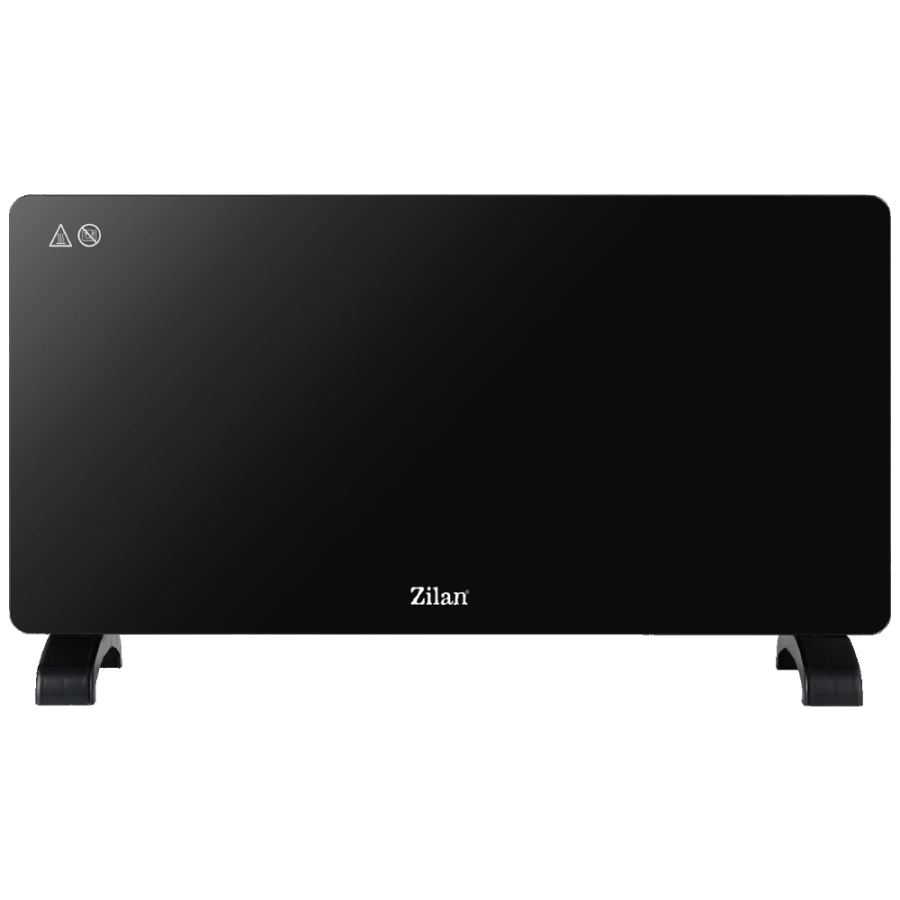 ZILAN ELEKTRIČNI KONVEKTOR 2000W STAKLENI CRNI ZLN4062