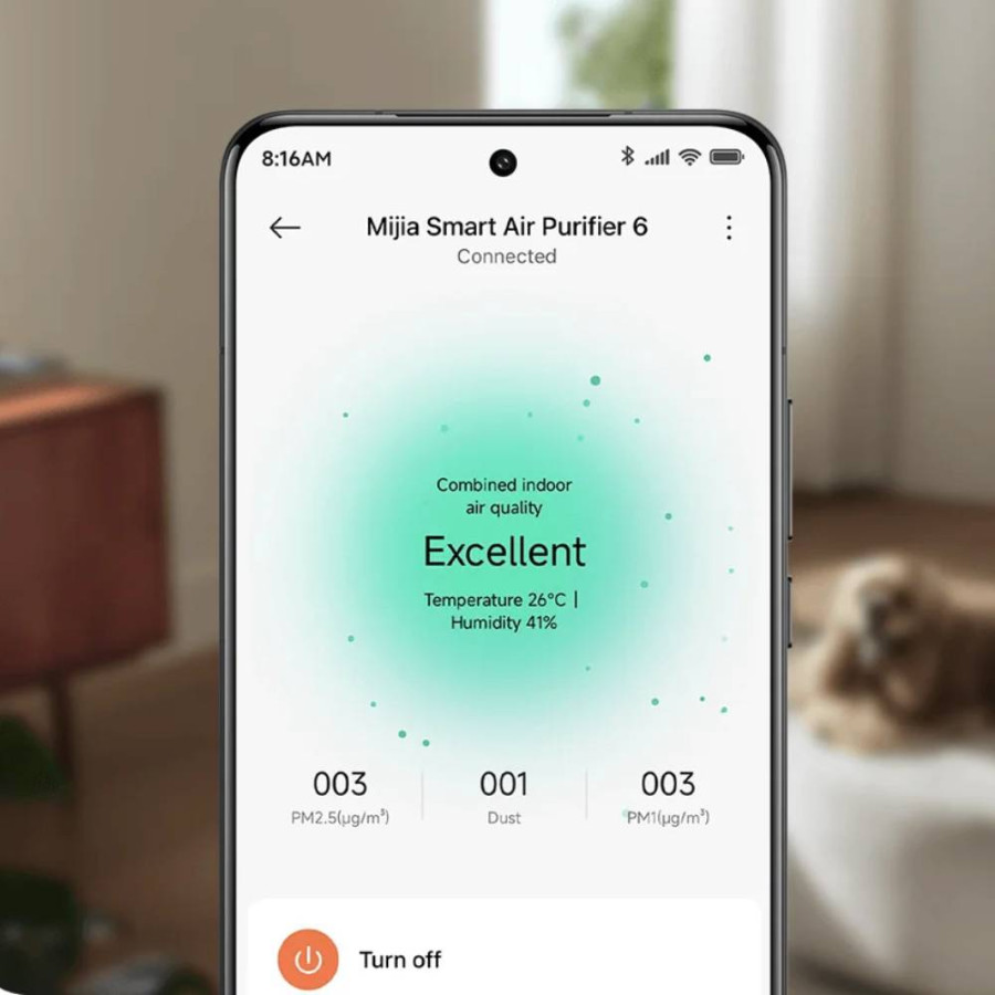 XIAOMI MI SMART PROČIŠĆIVAČ ZRAKA PURIFIER 6 BHR08MZEU