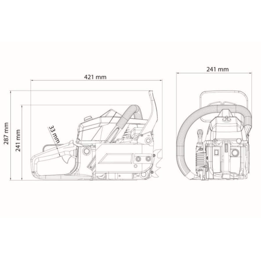 PILA LANČANA MOTORNA 1,8KW VGS 460 PRIME 57750