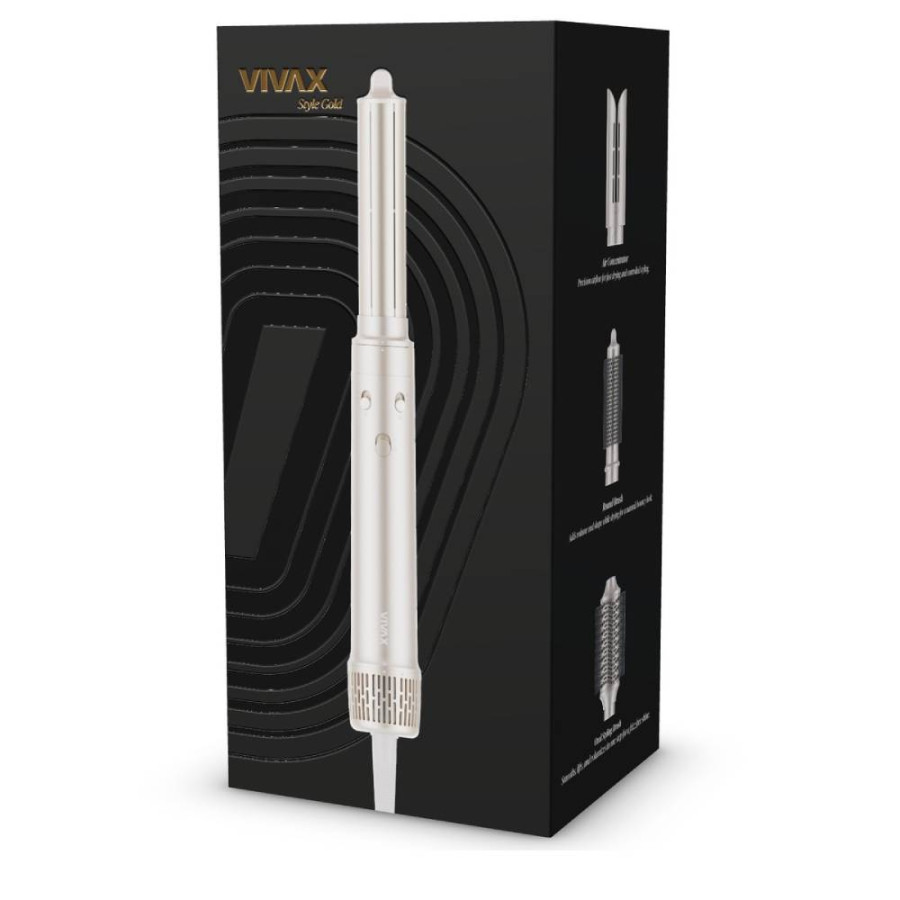 VIVAX STAJLER ZA KOSU 1400W M1 STYLE GOLD