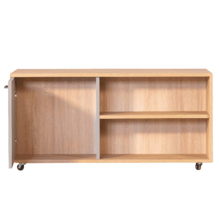 KLUB STO TANGO 110X60X52CM SONOMA TAMNO SIVA