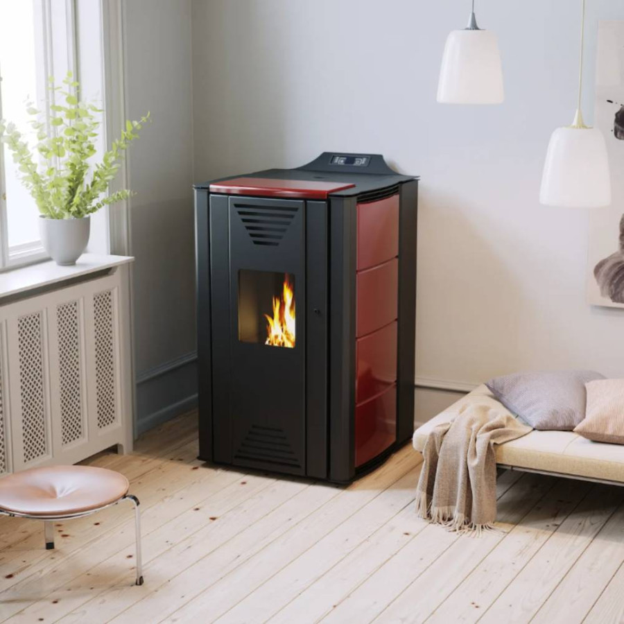 THERMOFULX KAMIN NA PELET INTERIO 20 CRVENI 01020 C