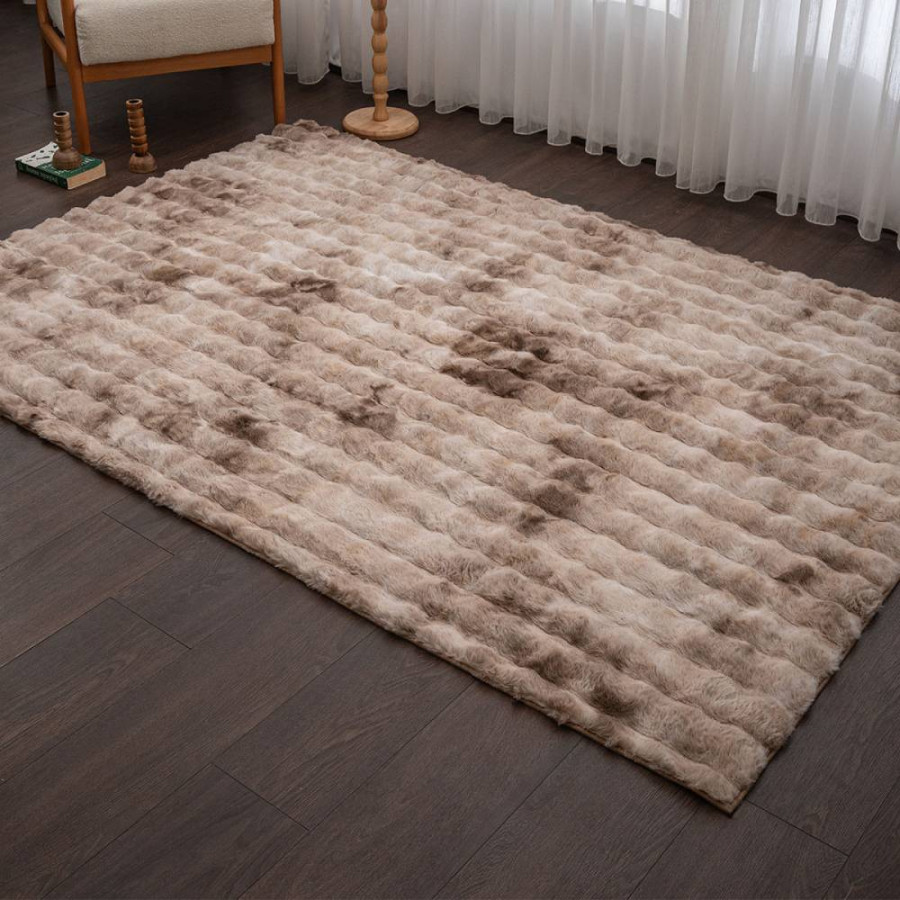 TEPIH 160X230 TAMNO BEŽ LONA 4