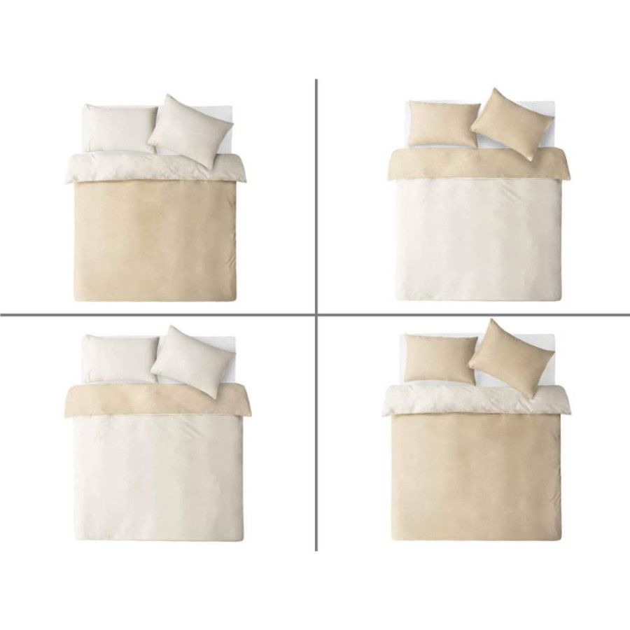 DORMEO POSTELJINA 140X200 WARM HUG BEDDING BEIGE