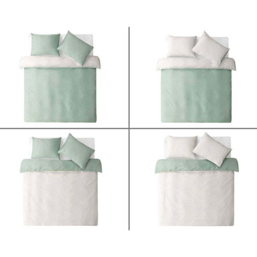 DORMEO POSTELJINA 140X200 WARM HUG BEDDING GREEN