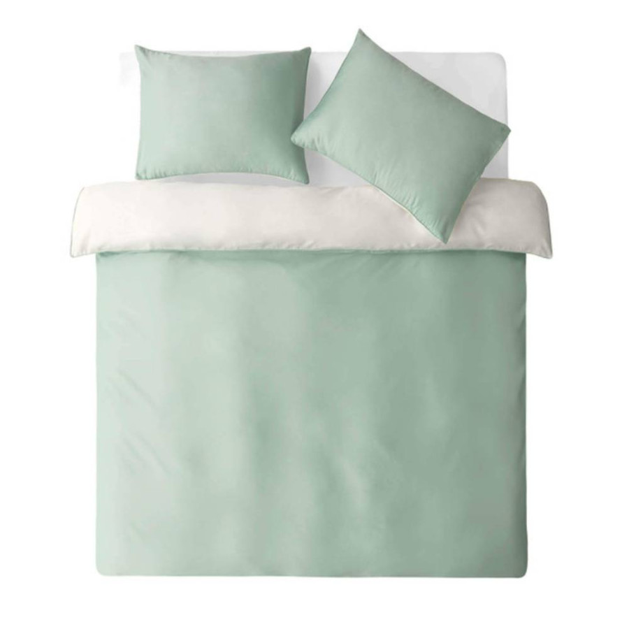 DORMEO POSTELJINA 140X200 WARM HUG BEDDING GREEN
