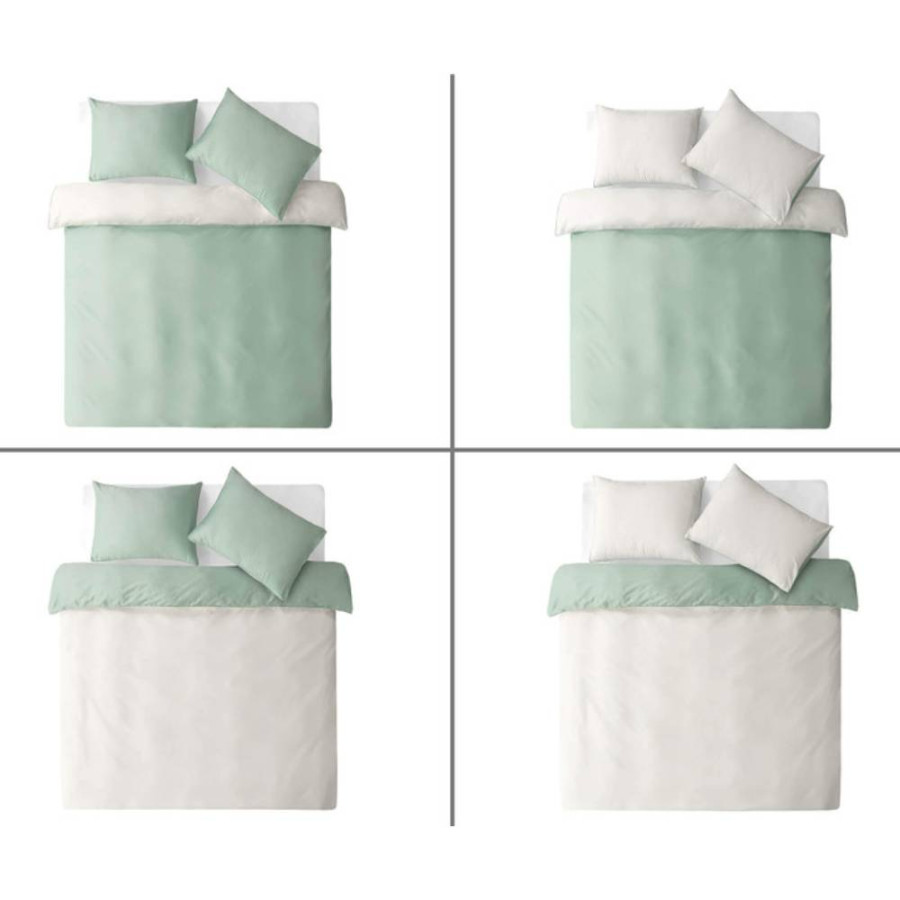 DORMEO POSTELJINA 200X200 WARM HUG BEDDING GREEN