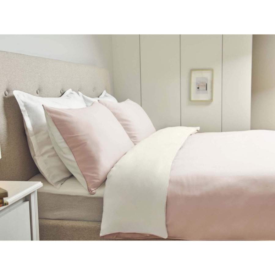 DORMEO POSTELJINA 200X200 WARM HUG BEDDING LIGHT PINK