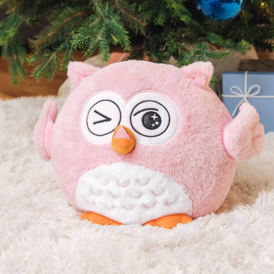 DORMEO SET 3U1 JASTUK DEKA IGRAČKA WARM HUG EMOTION NAUGHTY OWL