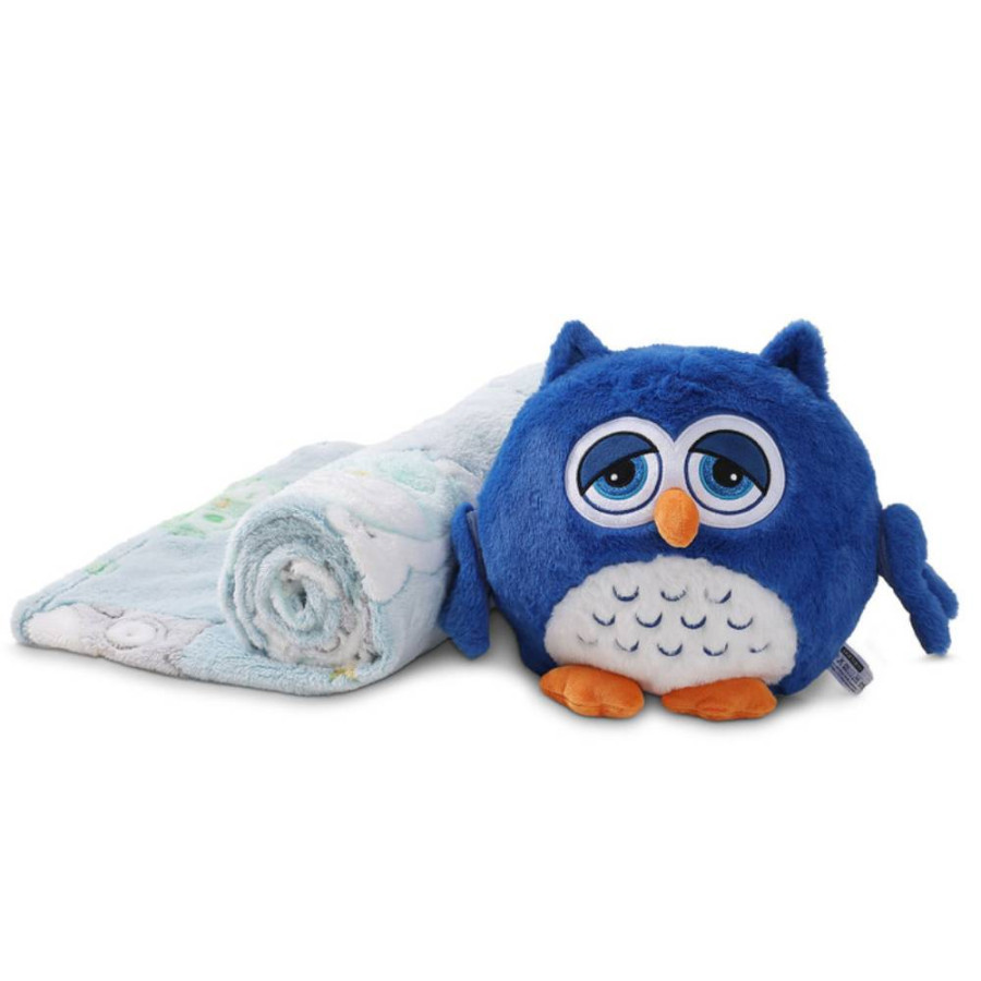 DORMEO SET 3U1 JASTUK DEKA IGRAČKA WARM HUG EMOTION SLEEPY OWL