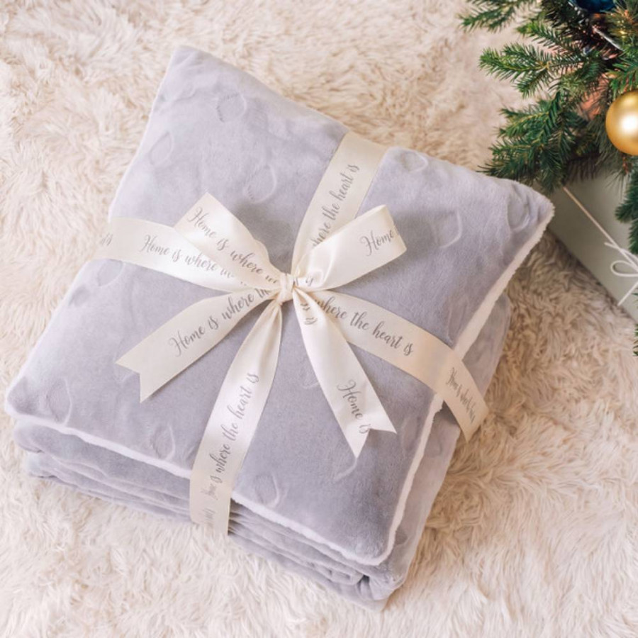 DORMEO SET JASTUK I DEKA 200X200 WARM HUG MISTY GREY
