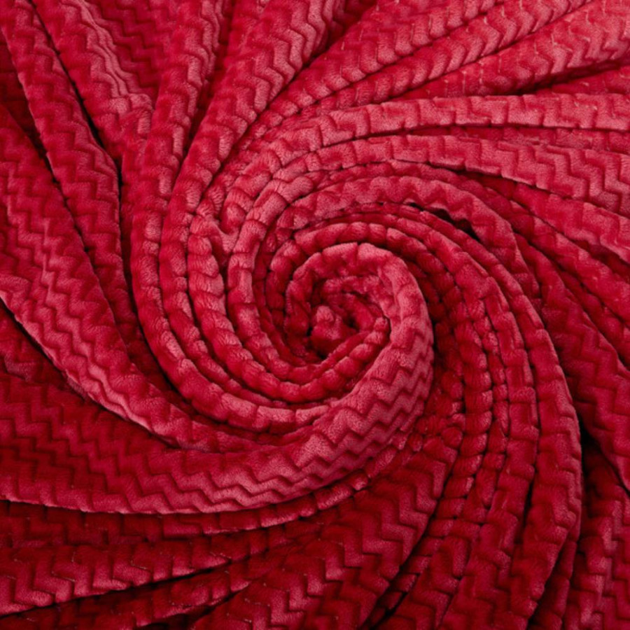 DORMEO SET JASTUK I DEKA 130X190 WARM HUG RED OMBRE