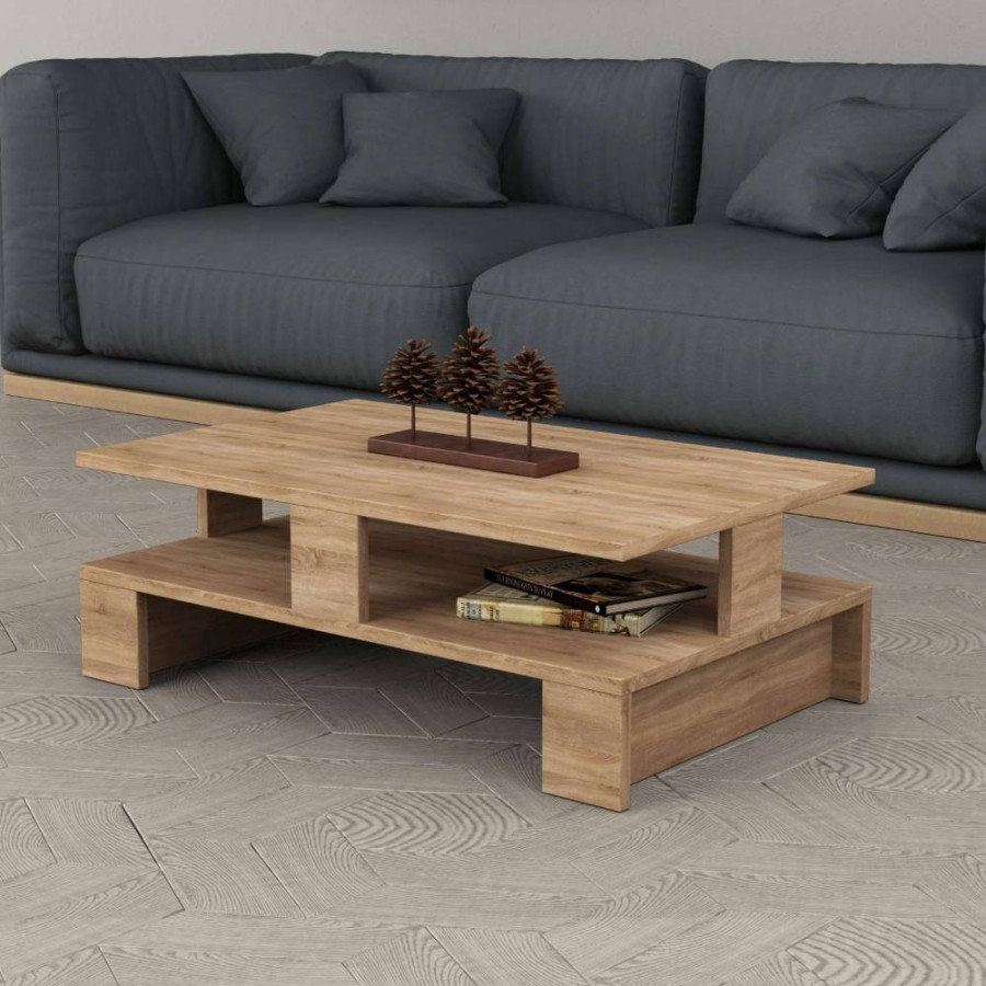 KLUB STO MANSU 80X50X27,5CM HRAST