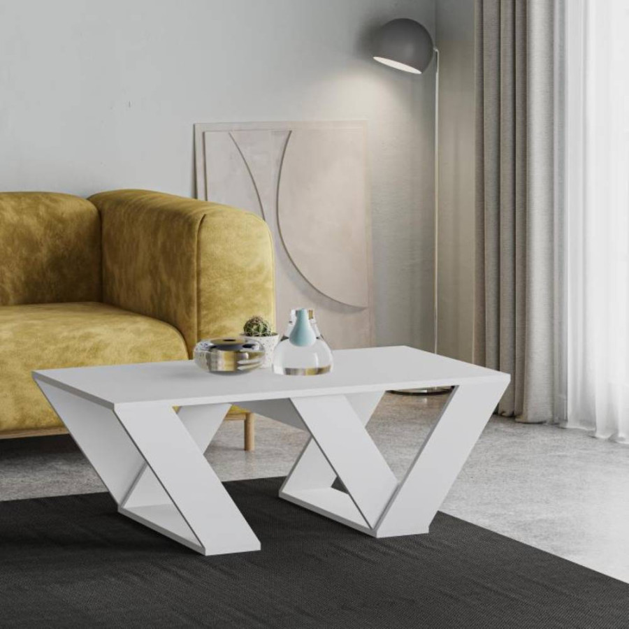 KLUB STO PIPRA 110X60X40CM BIJELI
