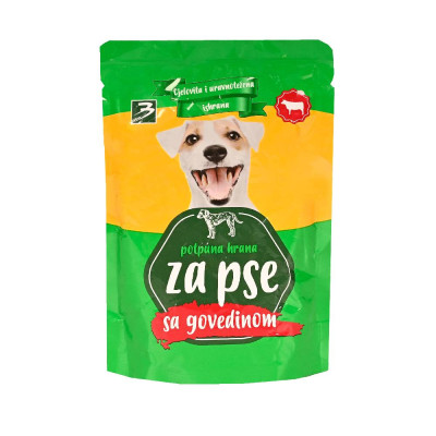 BINGO HRANA ZA PSE POUCH GOVEDINA 100G