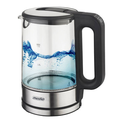 MESKO KUHALO ZA VODU 1,7L MS 1301BW STAKLO INOX LED