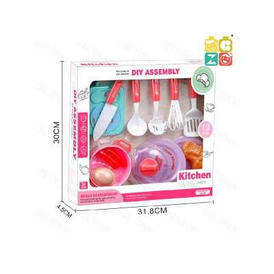 IGRAČKA POSUĐE I NAMIRNICE U SETU 13PCS EGG MY LITTLE KITCHEN