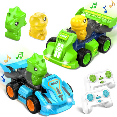 IGRAČKA VOZILO NA DALJINSKO UPRAVLJANJE DINO KART LIGHT AND SOUND