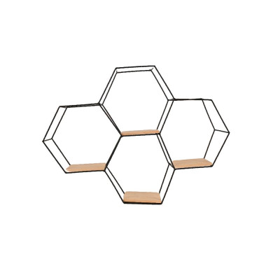 ZIDNA POLICA 58X10X40CM 4U1