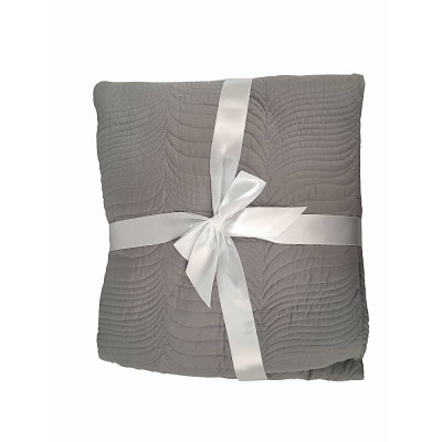 PREKRIVAČ ZA KREVET 200X220 LIGHT GREY