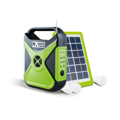 GREEN TECH PRIJENOSNI SOLARNI SET SPS-300 FM,BT,USB