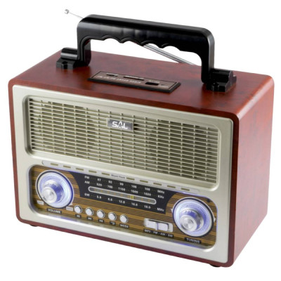 BLUETOOTH RADIO ZVUČNIK SAL RETRO RRT 3B