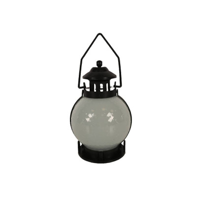 PVC SVIJEĆNJAK FENJER 12,5X12,2X19CM LED KUGLA