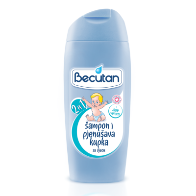 BECUTAN 2U1 BABY ŠAMPON I KUPKA 200ML