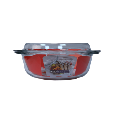 VATROSTALNA ZDJELA SA POKLOPCEM 2,5L 33,2X20X11,4CM