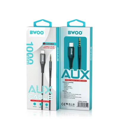 BWOO KABAL AUX-TYPE-C 1M BO-AUX062