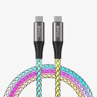 BWOO KABAL ZA MOBITEL TYPE C NA TYPE C 1M X278 RGB 65W