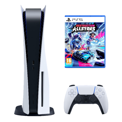 KONZOLA PLAYSTATION 5 SLIM D CH + DESTRUCTION ALLSTARS PS5