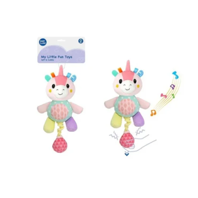 IGRAČKA PLIŠANI JEDNOROG SOFT&CUDDLE BATT 8647-80