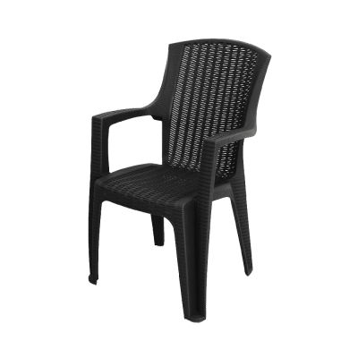 STOLICA ZA VRT 60X60X92,5CM ANTRACIT RATTAN AMELIA