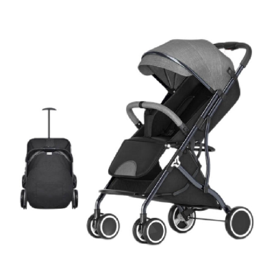 KALEI CLASSIC CITY KOLICA  BLACK-GREY