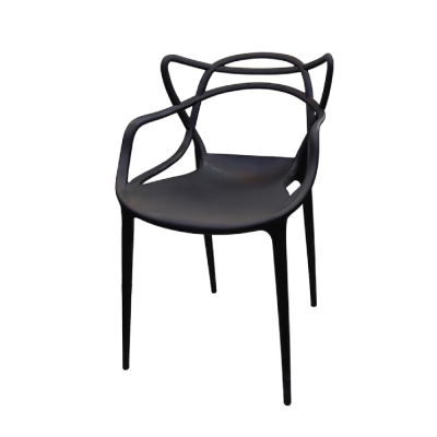 STOLICA ZA VRT 52X50X80CM APSTRACT CRNA 4-1 19116-10
