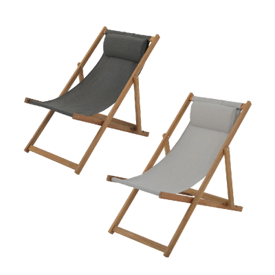 STOLICA ZA VRT 54X91X97CM SKLOPIVA WOOD SIVA/S.SIVA 2-1 24-220/32-920
