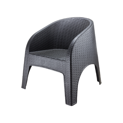 FOTELJA ZA VRT 73X72X80CM ANTRACIT RATTAN TOSCANA 25-1 1551