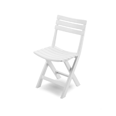 SKLOPIVA STOLICA ZA VRT 47X48X76CM BIJELA BIRKI